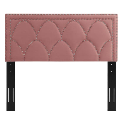 Modway Outlet Greta Performance Velvet King/California King Headboard by Modway  Bedroom Furniture Dusty Rose - MOD-6322-DUS