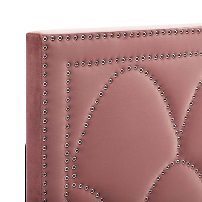 Modway Outlet Greta Performance Velvet King/California King Headboard by Modway  Bedroom Furniture Dusty Rose - MOD-6322-DUS