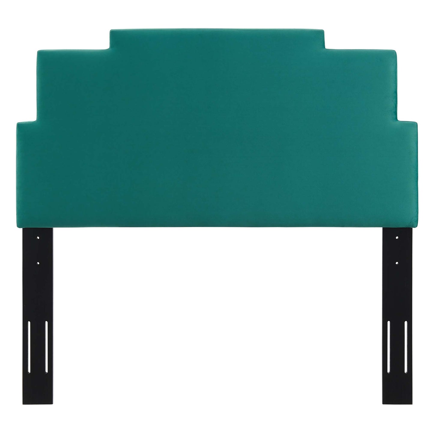 Modway Outlet Kasia Performance Velvet Twin Headboard by Modway  Bedroom Furniture Teal - MOD-6355-TEA