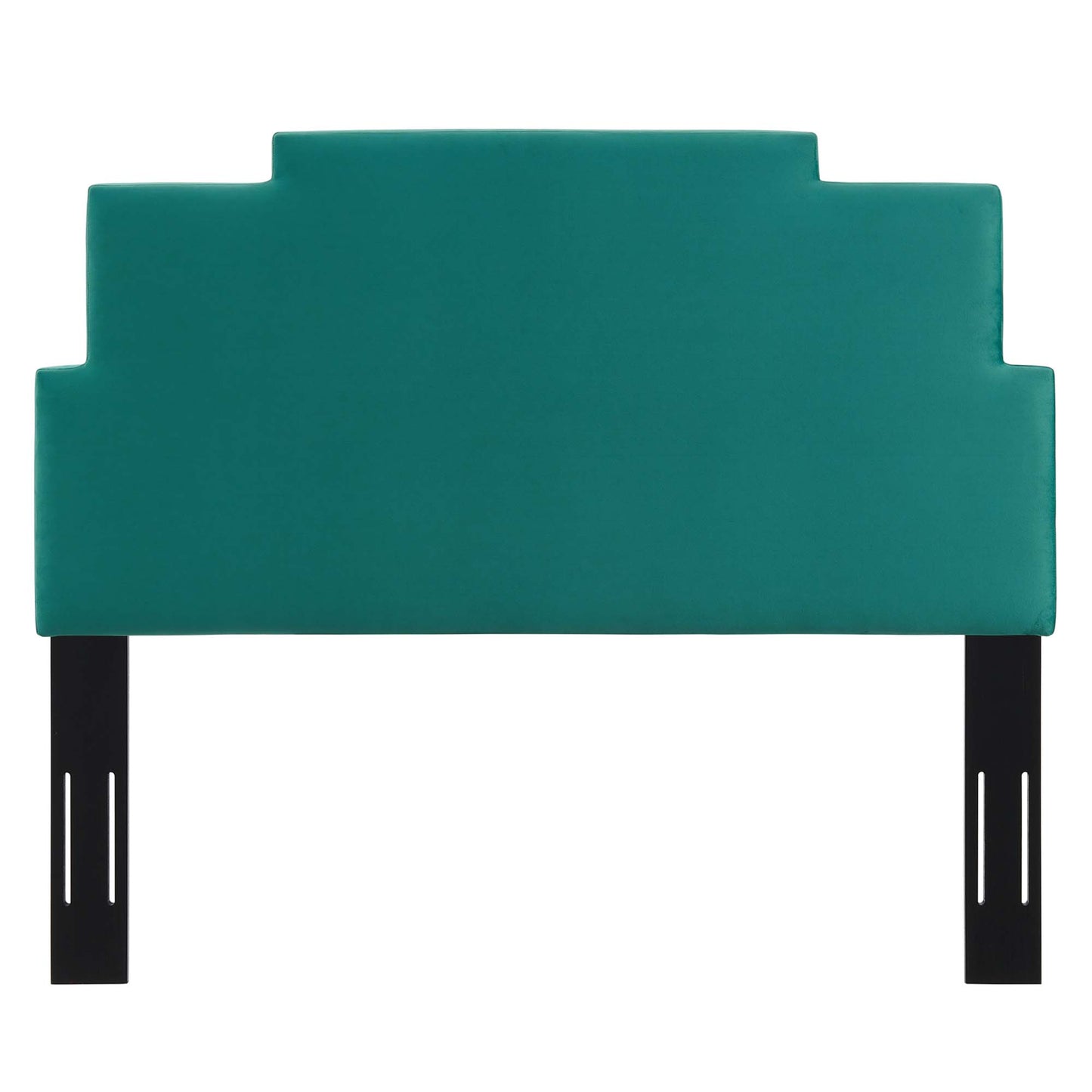 Modway Outlet Kasia Performance Velvet Twin Headboard by Modway  Bedroom Furniture Teal - MOD-6355-TEA
