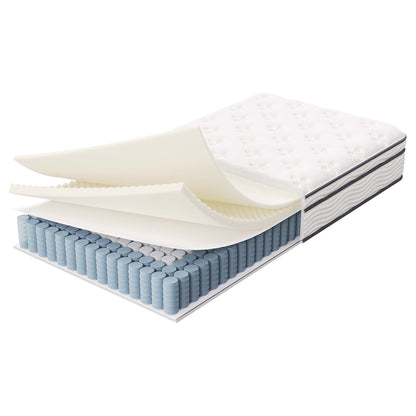 Modway - Jenna 10" Innerspring and Foam Twin XL Mattress by Modway  Mattresses Twin White - MOD-6363-WHI