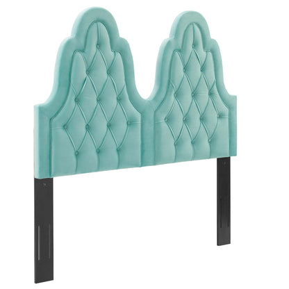 Modway Outlet Augustine Tufted Performance Velvet King/California King Headboard by Modway  Bedroom Furniture Mint - MOD-6415-MIN