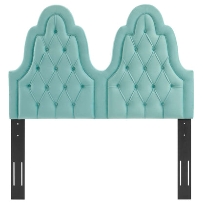 Modway Outlet Augustine Tufted Performance Velvet King/California King Headboard by Modway  Bedroom Furniture Mint - MOD-6415-MIN