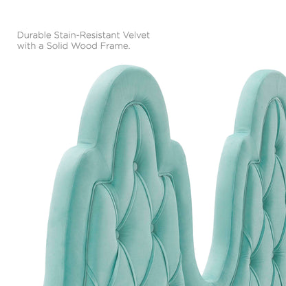 Modway Outlet Augustine Tufted Performance Velvet King/California King Headboard by Modway  Bedroom Furniture Mint - MOD-6415-MIN