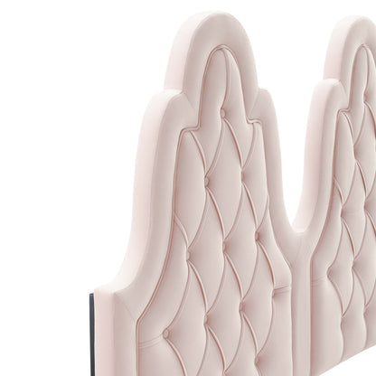 Modway Outlet Augustine Tufted Performance Velvet King/California King Headboard by Modway  Bedroom Furniture Pink - MOD-6415-PNK