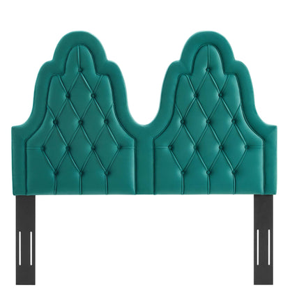 Modway Outlet Augustine Tufted Performance Velvet King/California King Headboard by Modway  Bedroom Furniture Teal - MOD-6415-TEA
