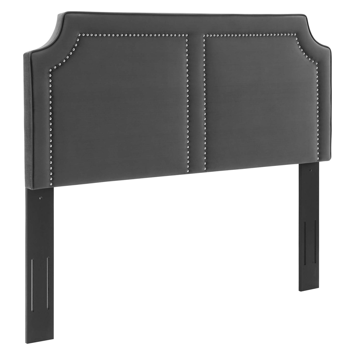 Modway Outlet Cynthia Performance Velvet Twin Headboard by Modway  Bedroom Furniture Charcoal - MOD-6565-CHA