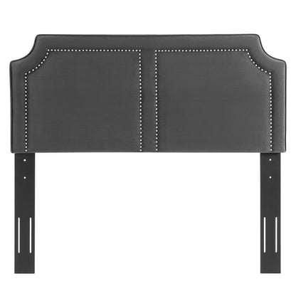 Modway Outlet Cynthia Performance Velvet Twin Headboard by Modway  Bedroom Furniture Charcoal - MOD-6565-CHA