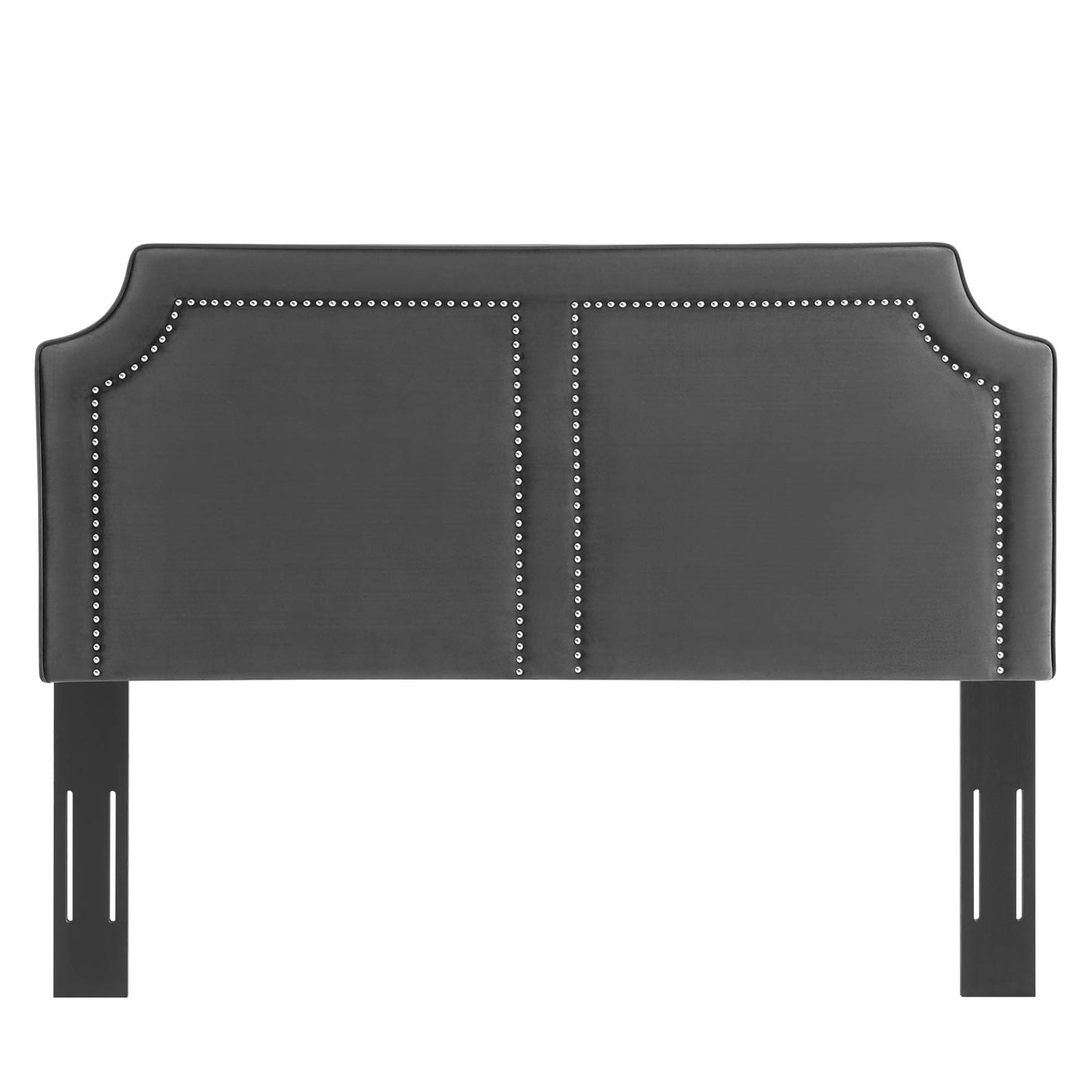 Modway Outlet Cynthia Performance Velvet Twin Headboard by Modway  Bedroom Furniture Charcoal - MOD-6565-CHA