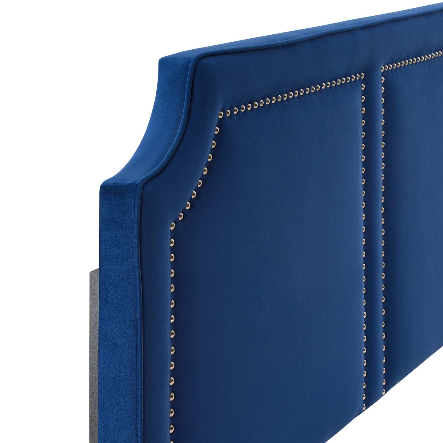 Modway Outlet Cynthia Performance Velvet King/California King Headboard by Modway  Bedroom Furniture Navy - MOD-6567-NAV