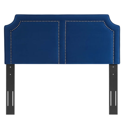 Modway Outlet Cynthia Performance Velvet King/California King Headboard by Modway  Bedroom Furniture Navy - MOD-6567-NAV