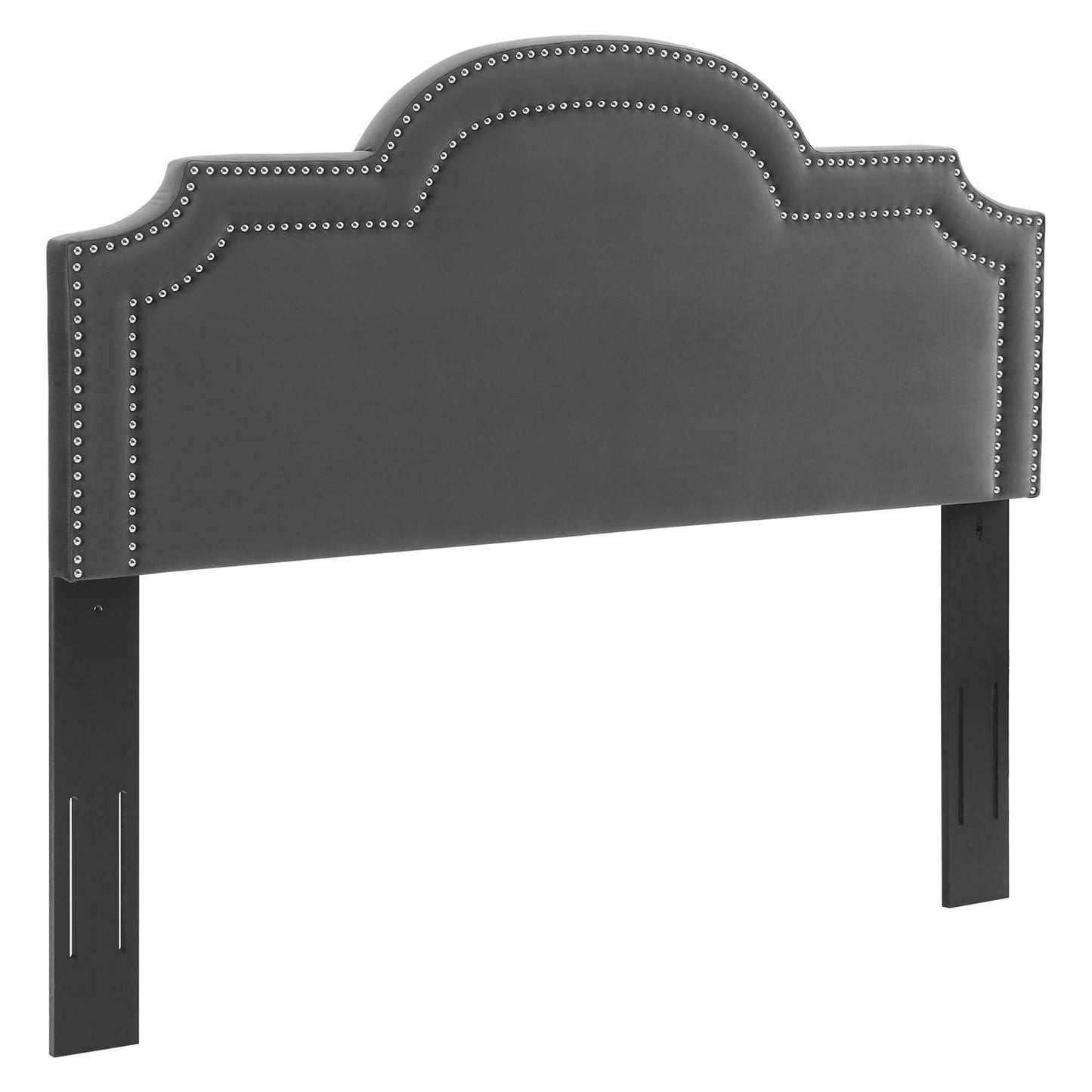 Modway Outlet Belinda Performance Velvet Twin Headboard by Modway  Bedroom Furniture Charcoal - MOD-6568-CHA