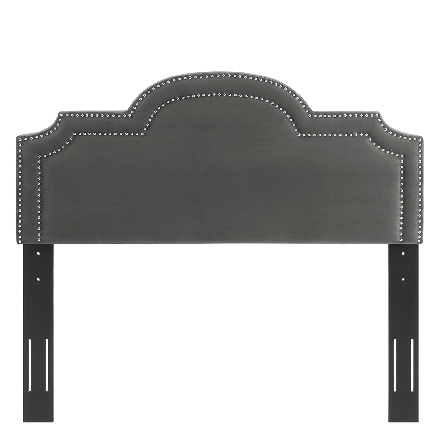 Modway Outlet Belinda Performance Velvet Full/Queen Headboard by Modway  Bedroom Furniture Charcoal - MOD-6569-CHA