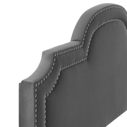 Modway Outlet Belinda Performance Velvet King/California King Headboard by Modway  Bedroom Furniture Charcoal - MOD-6570-CHA