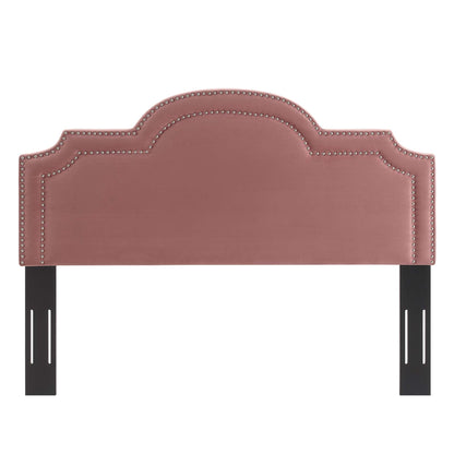 Modway Outlet Belinda Performance Velvet King/California King Headboard by Modway  Bedroom Furniture Dusty Rose - MOD-6570-DUS