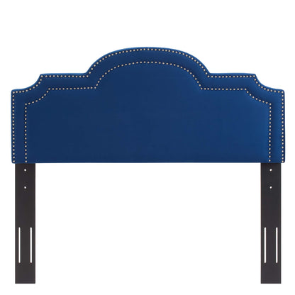 Modway Outlet Belinda Performance Velvet King/California King Headboard by Modway  Bedroom Furniture Navy - MOD-6570-NAV