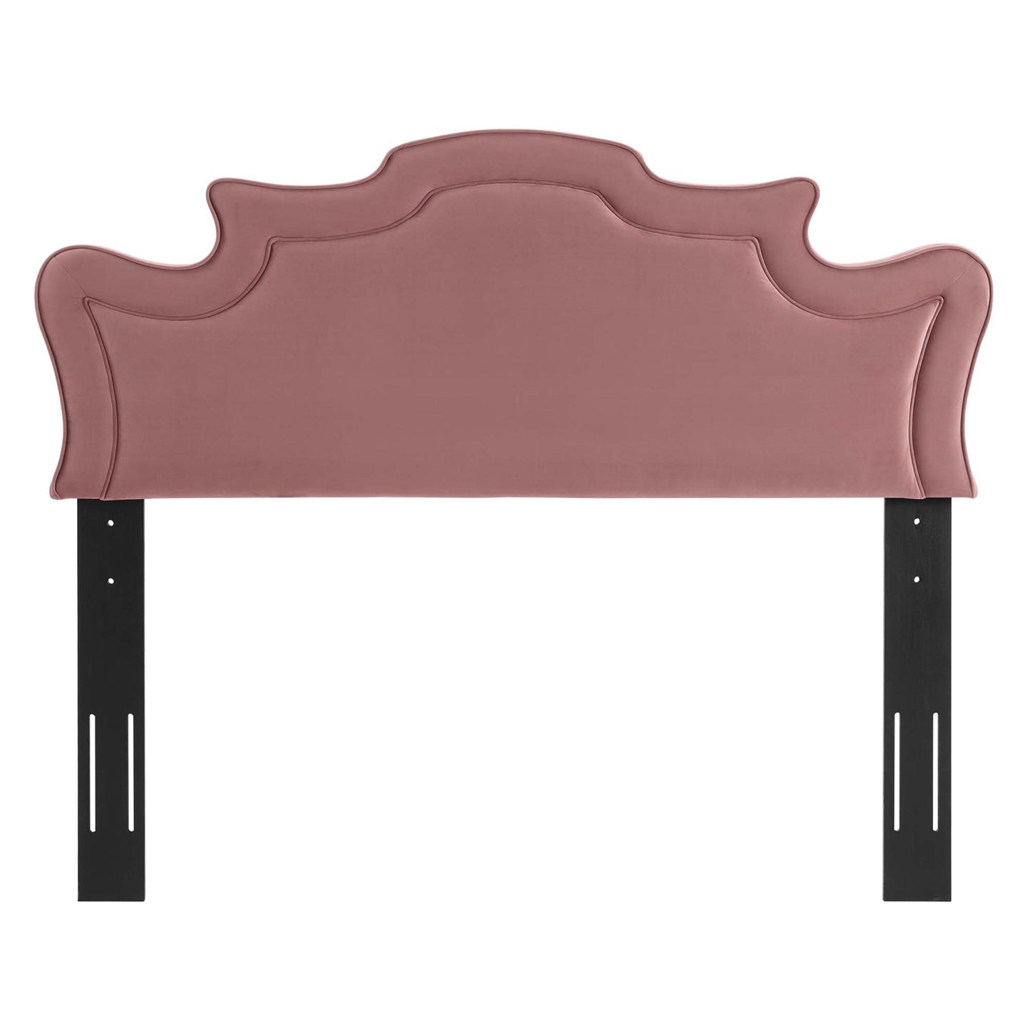 Modway Outlet Evangeline Performance Velvet King/California King Headboard by Modway  Bedroom Furniture Dusty Rose - MOD-6573-DUS