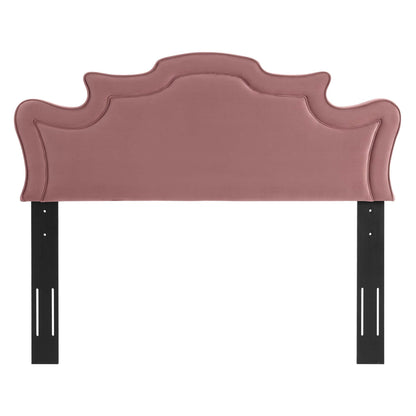 Modway Outlet Evangeline Performance Velvet King/California King Headboard by Modway  Bedroom Furniture Dusty Rose - MOD-6573-DUS