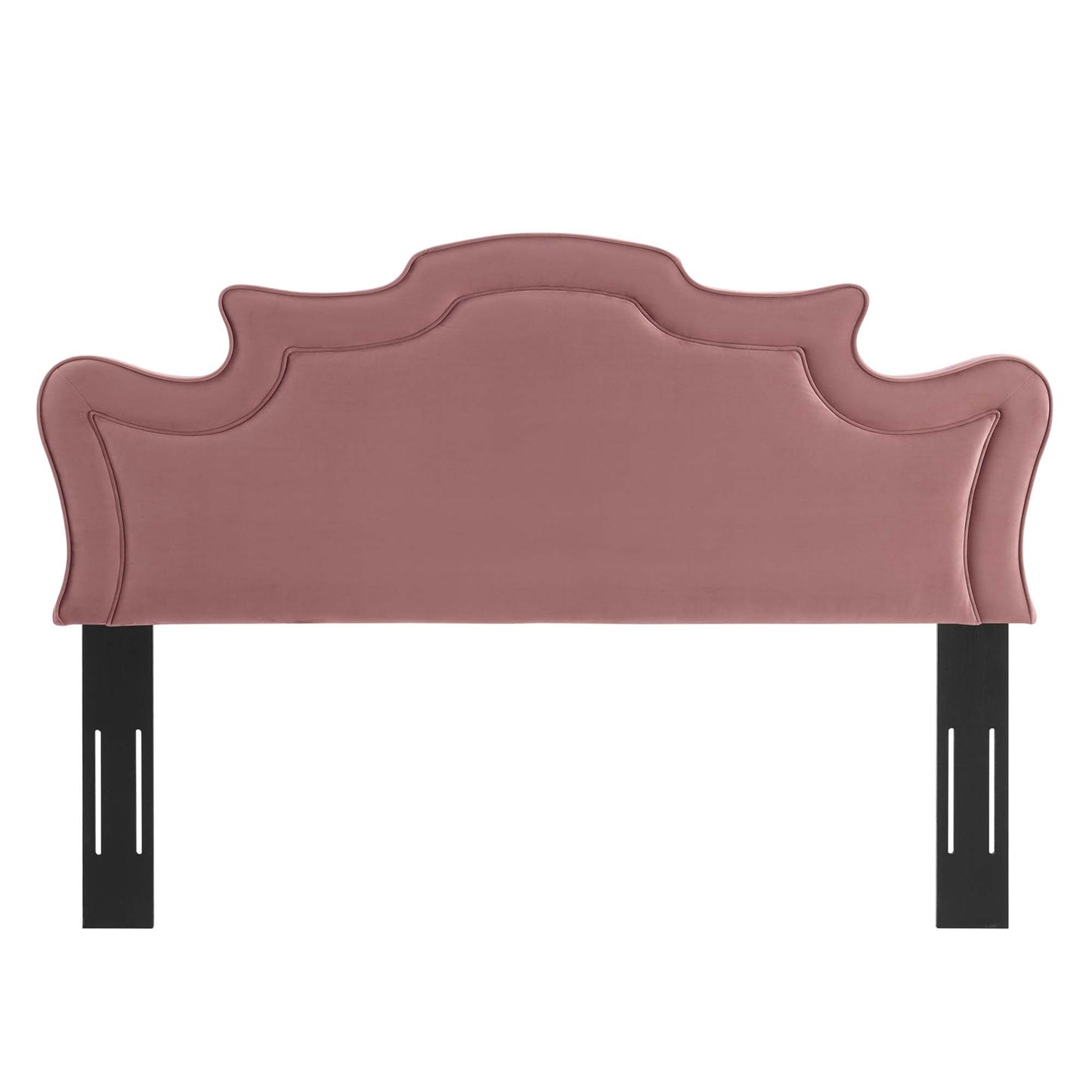 Modway Outlet Evangeline Performance Velvet King/California King Headboard by Modway  Bedroom Furniture Dusty Rose - MOD-6573-DUS