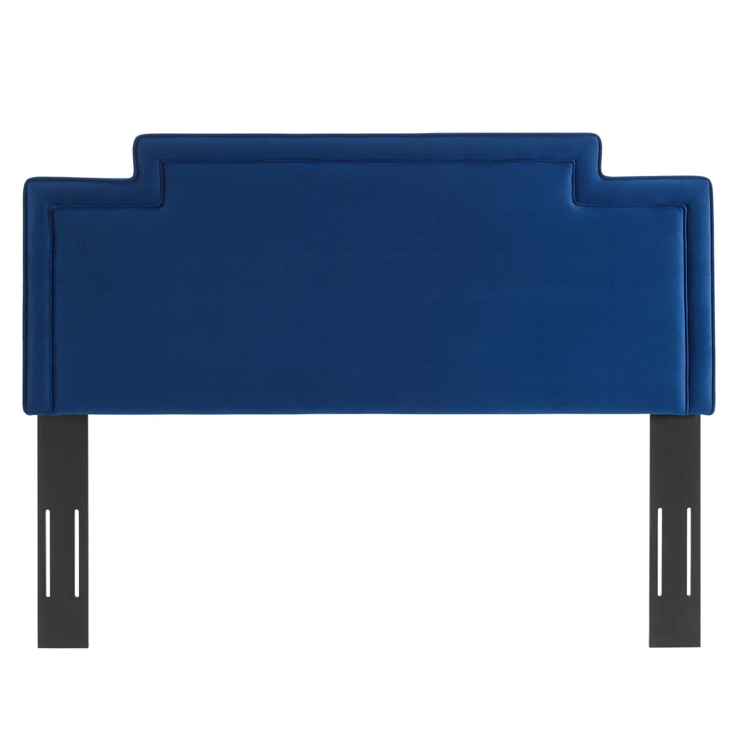 Modway Outlet Transfix Performance Velvet King/California King Headboard by Modway  Bedroom Furniture Navy - MOD-6576-NAV
