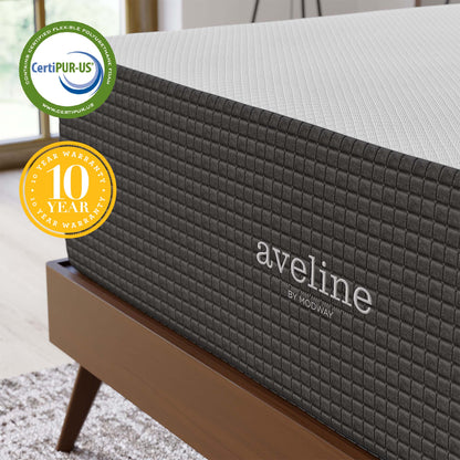 Modway - Aveline 16" Memory Foam Queen Mattress by Modway  Mattresses Twin White - MOD-6608-WHI