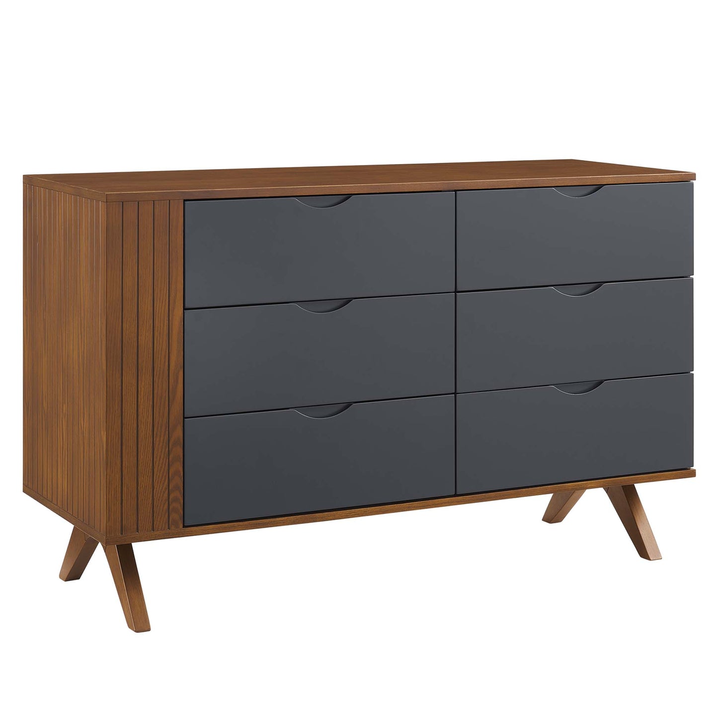 Modway Outlet Dylan Dresser by Modway  Bedroom Furniture Walnut Gray - MOD-6677-WAL-GRY