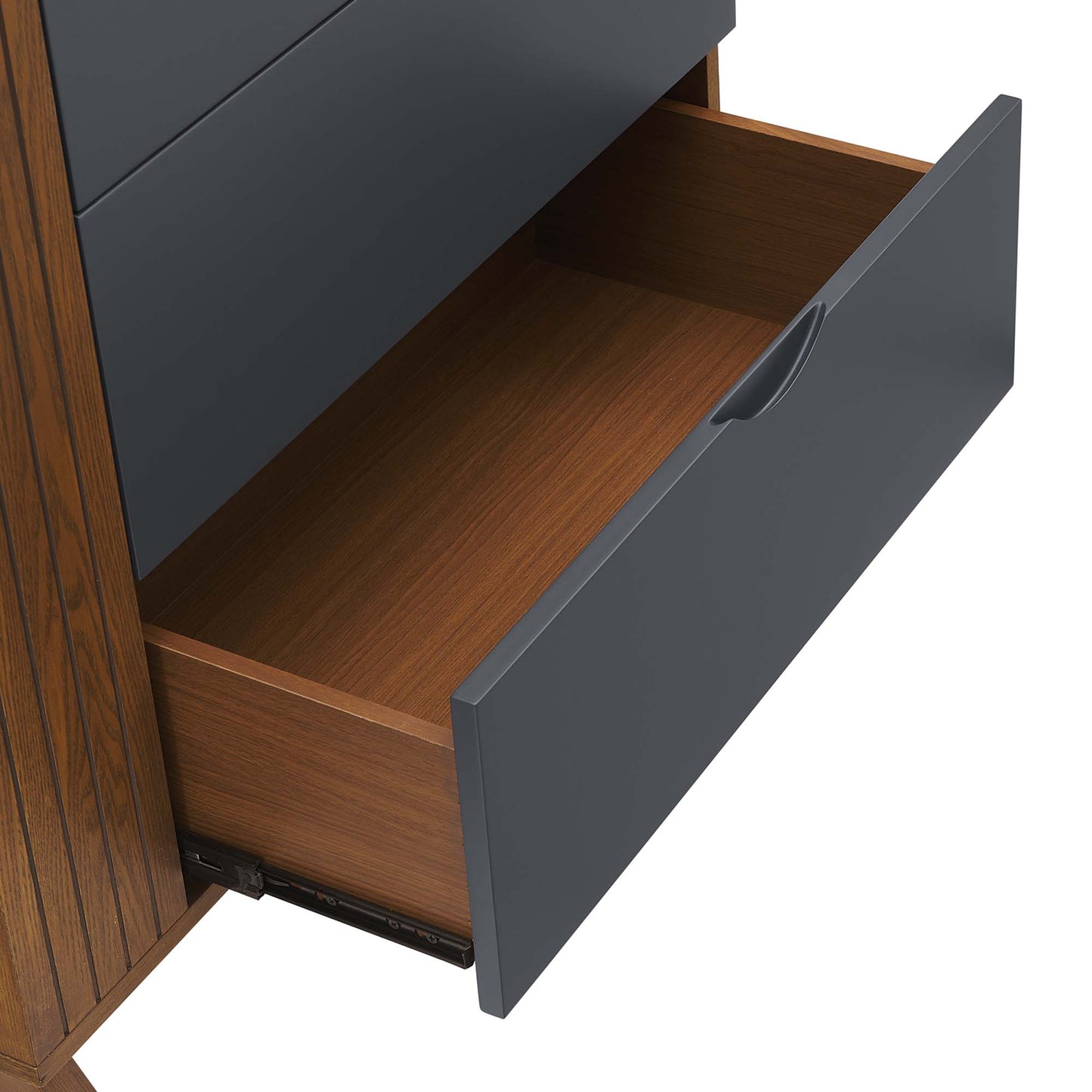 Modway Outlet Dylan Chest by Modway  Bedroom Furniture Walnut Gray - MOD-6678-WAL-GRY