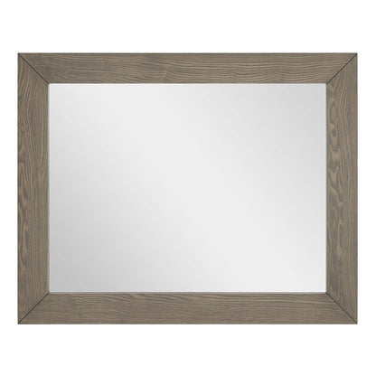 Modway Outlet Merritt Mirror by Modway  Bedroom Furniture Oak - MOD-6684-OAK