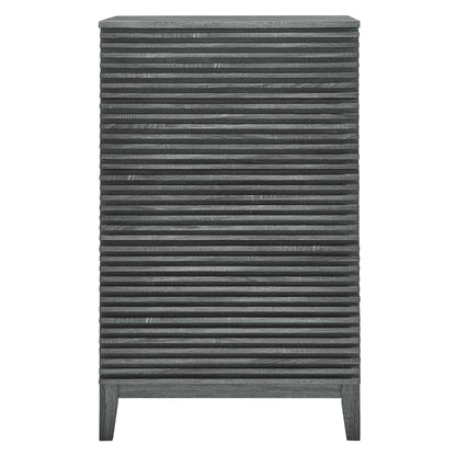Modway Outlet Render 5-Drawer Dresser Chest by Modway  Bedroom Furniture Charcoal - MOD-6967-CHA