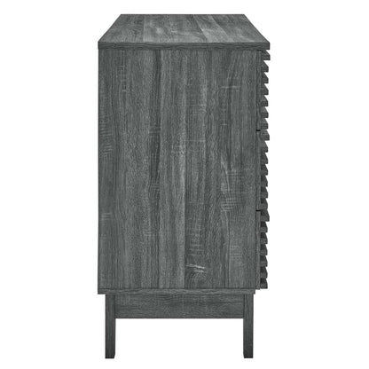 Modway Outlet Render 6-Drawer Dresser by Modway  Bedroom Furniture Charcoal - MOD-6968-CHA