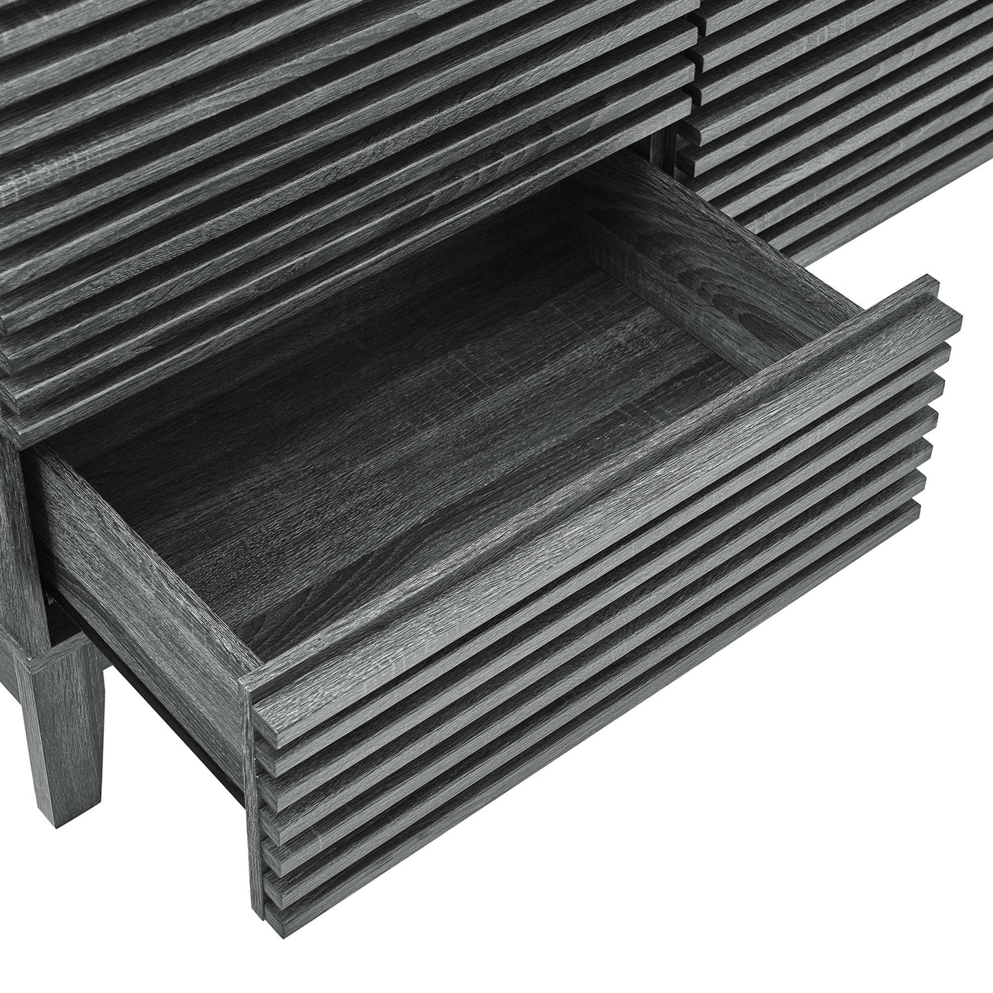 Modway Outlet Render 6-Drawer Dresser by Modway  Bedroom Furniture Charcoal - MOD-6968-CHA