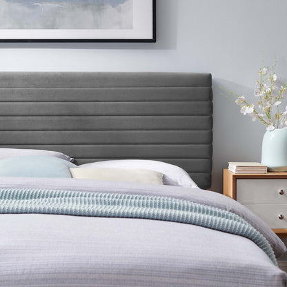 Modway Outlet Tranquil Full/Queen Headboard by Modway  Bedroom Furniture Gray - MOD-7024-GRY