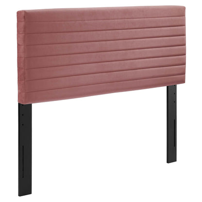 Modway Outlet Tranquil Channel Tufted King/California King Headboard  by Modway  Bedroom Furniture Dusty Rose - MOD-7025-DUS