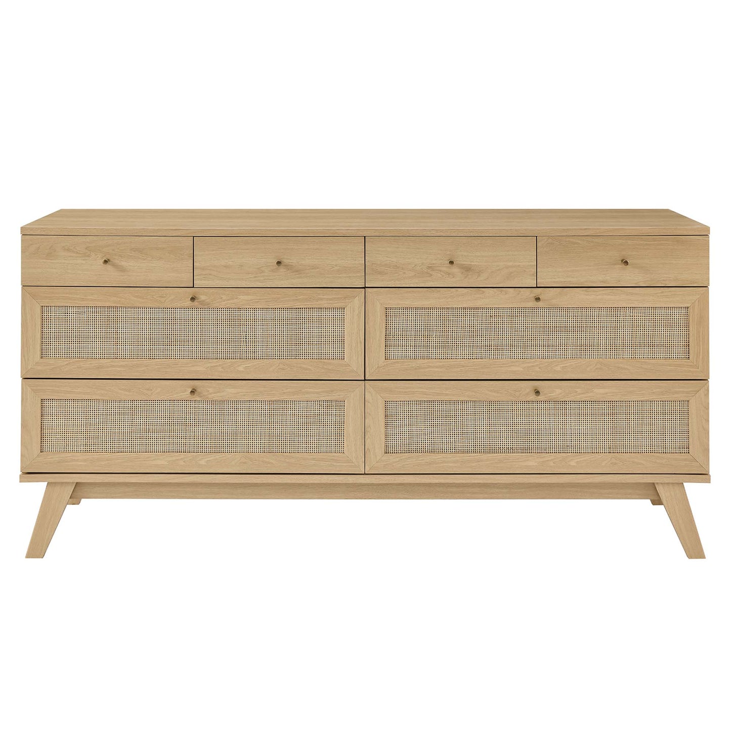 Modway Outlet Soma 8-Drawer Dresser by Modway  Bedroom Furniture Oak - MOD-7054-OAK