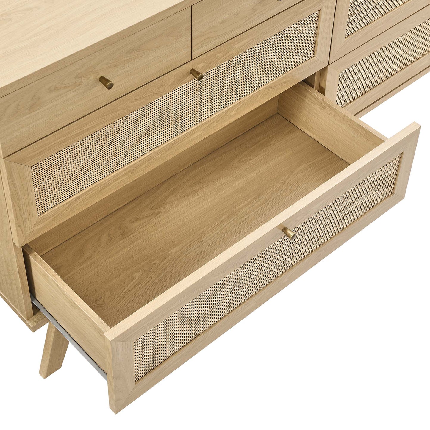 Modway Outlet Soma 8-Drawer Dresser by Modway  Bedroom Furniture Oak - MOD-7054-OAK