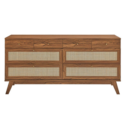 Modway Outlet Soma 8-Drawer Dresser by Modway  Bedroom Furniture Walnut - MOD-7054-WAL