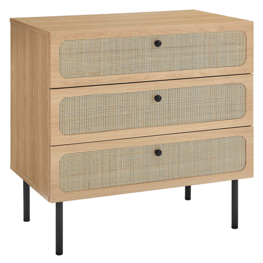 Modway Outlet Chaucer 3-Drawer Chest by Modway  Bedroom Furniture Oak - MOD-7064-OAK