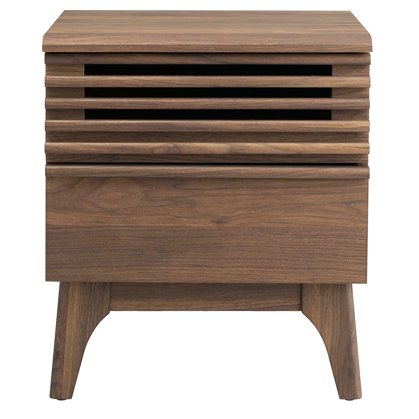 Modway - Render Nightstand by Modway  Bedroom  Brown - MOD-7071-WAL