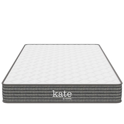 Modway - Kate 6" Narrow Twin Mattress by Modway  Mattresses Twin White - MOD-7097-WHI