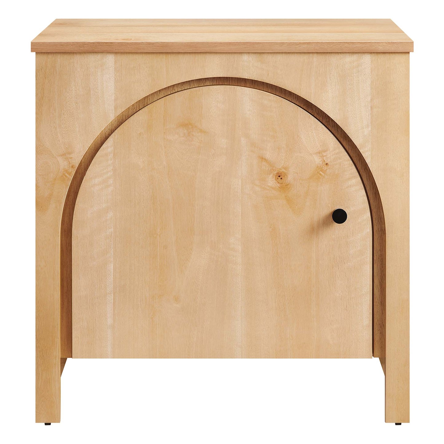 Modway - Appia Arched Door Nightstand by Modway  Bedroom  Brown - MOD-7109-OAK