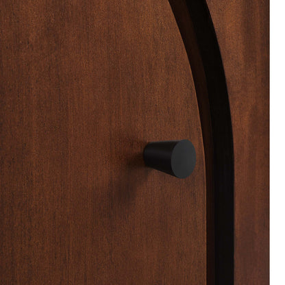 Modway - Appia Arched Door Nightstand by Modway  Bedroom  Brown - MOD-7109-WAL