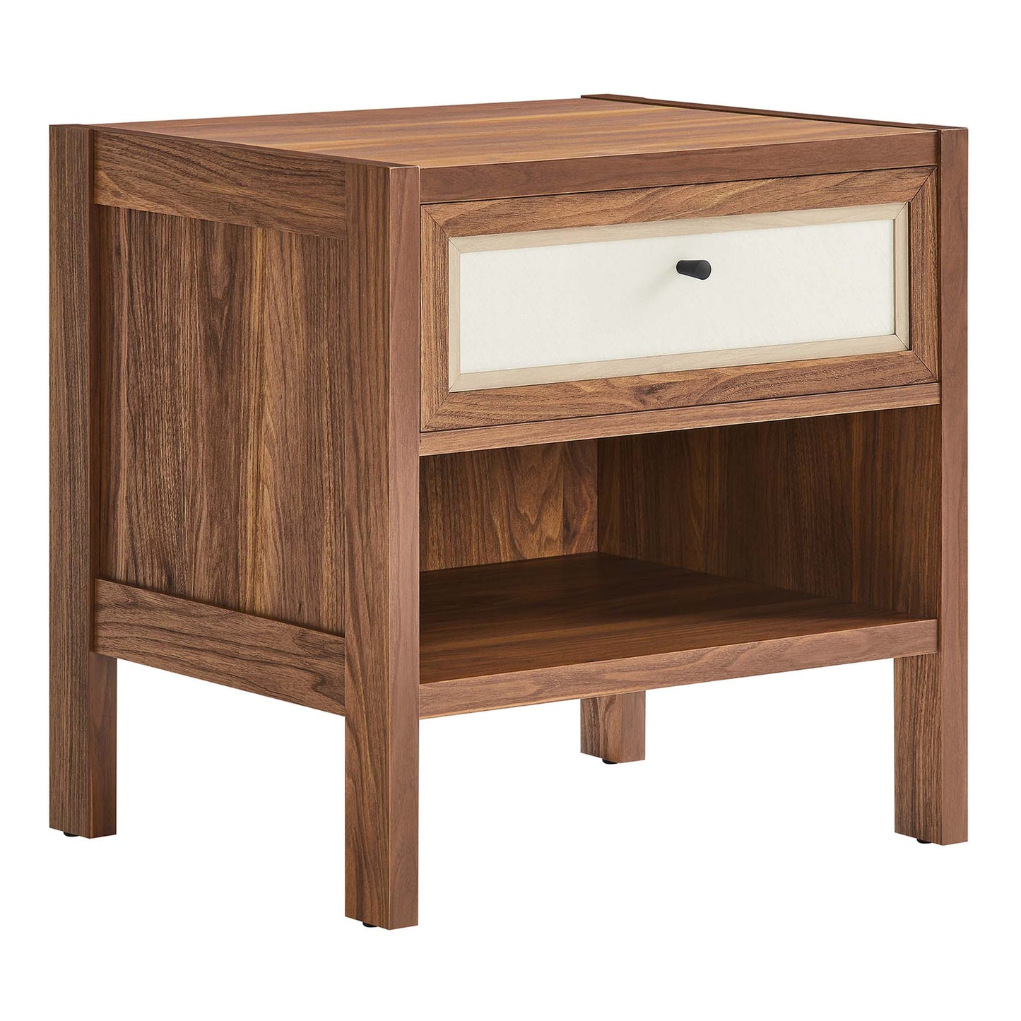 Modway - Capri Wood Grain Nightstand by Modway  Bedroom Case Goods Brown - MOD-7118-WAL