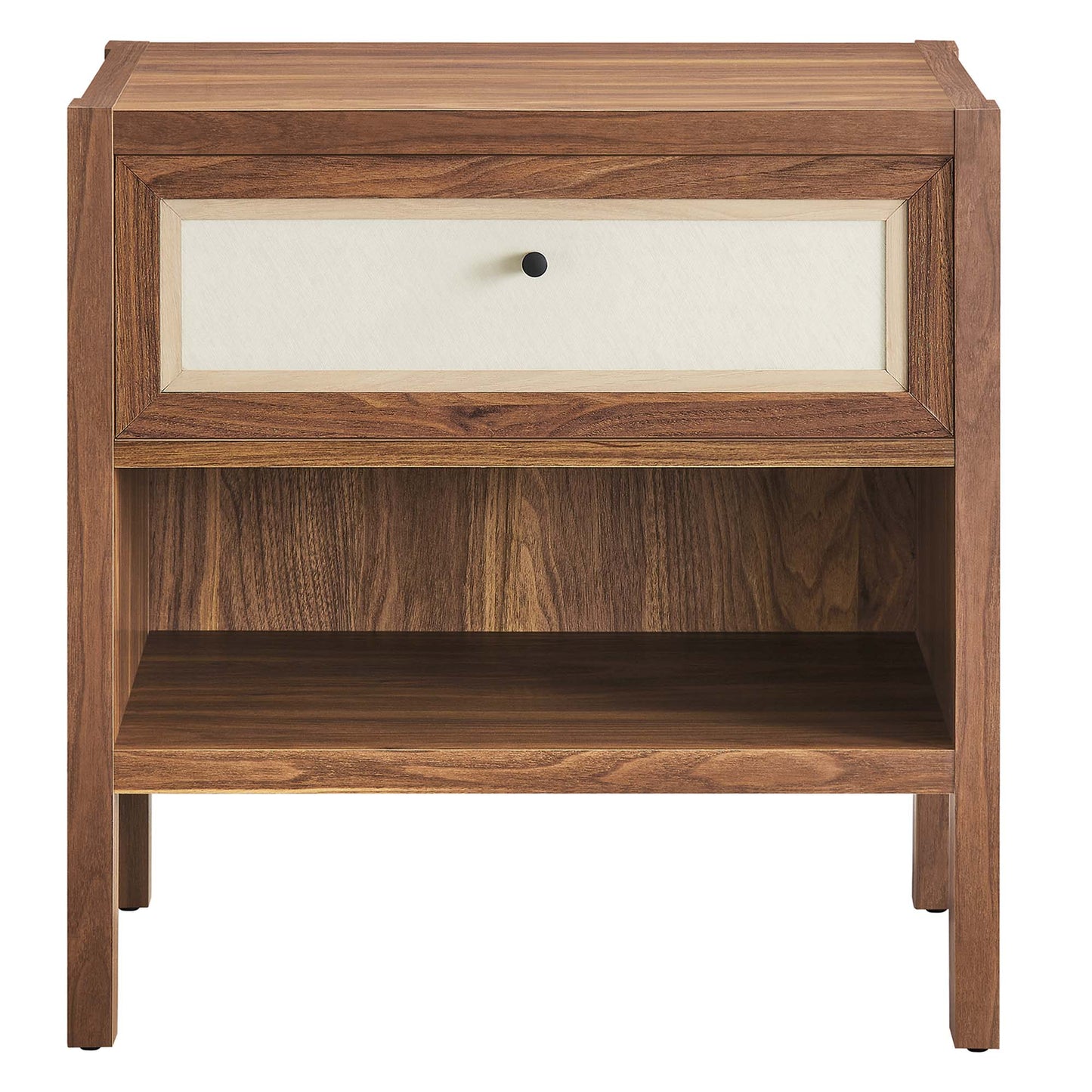 Modway - Capri Wood Grain Nightstand by Modway  Bedroom Case Goods Brown - MOD-7118-WAL