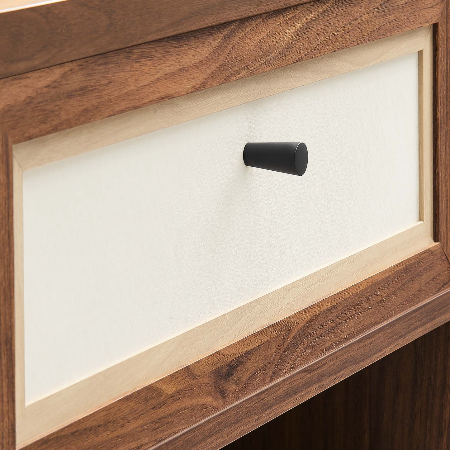 Modway - Capri Wood Grain Nightstand by Modway  Bedroom Case Goods Brown - MOD-7118-WAL