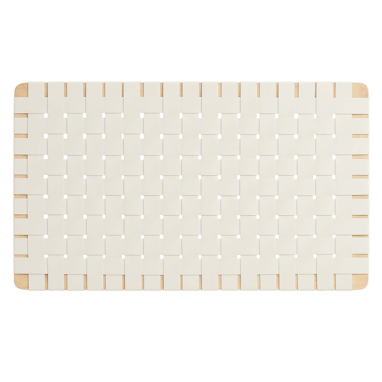 Modway - Sparta Weave Wall-Mount Vegan Leather Twin Headboard by Modway  Bedroom Headboards Brown - MOD-7120-NAT-BEI