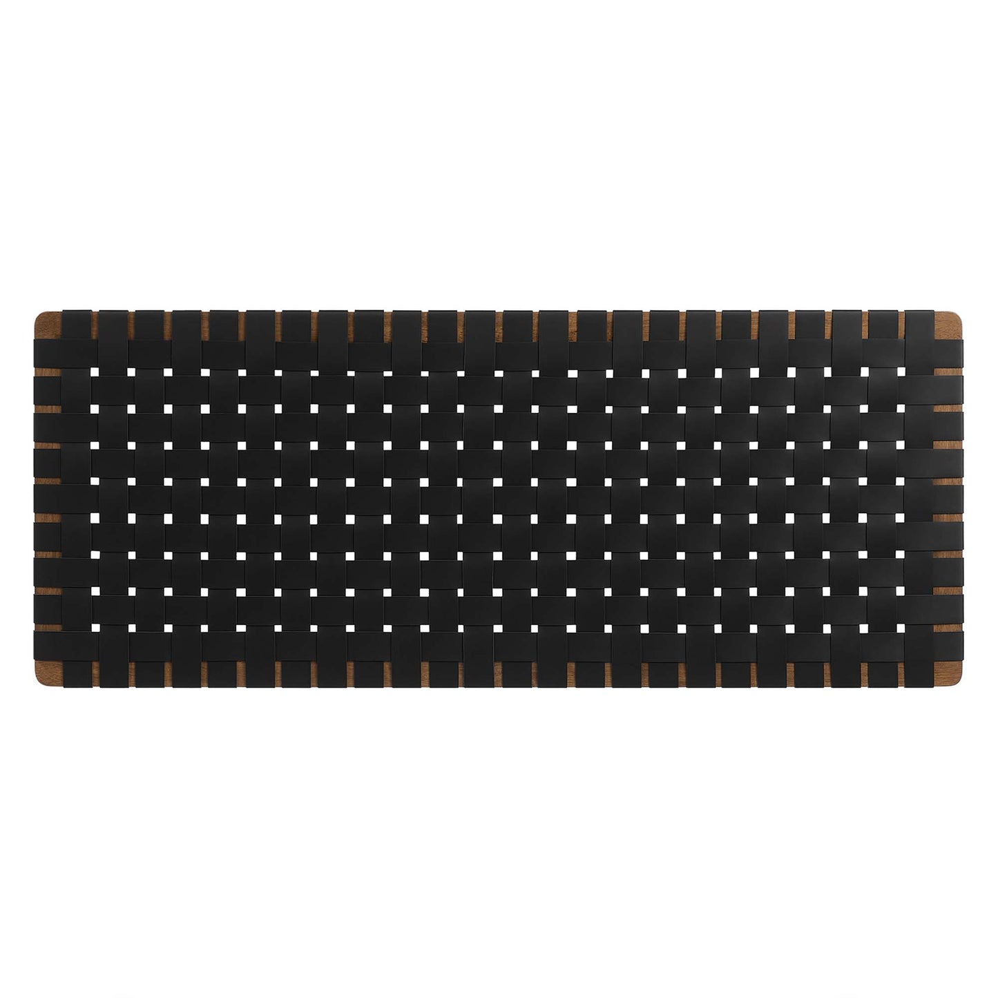 Modway - Sparta Weave Vegan Leather Full Headboard by Modway  Bedroom Headboards Black - MOD-7122-WAL-BLK