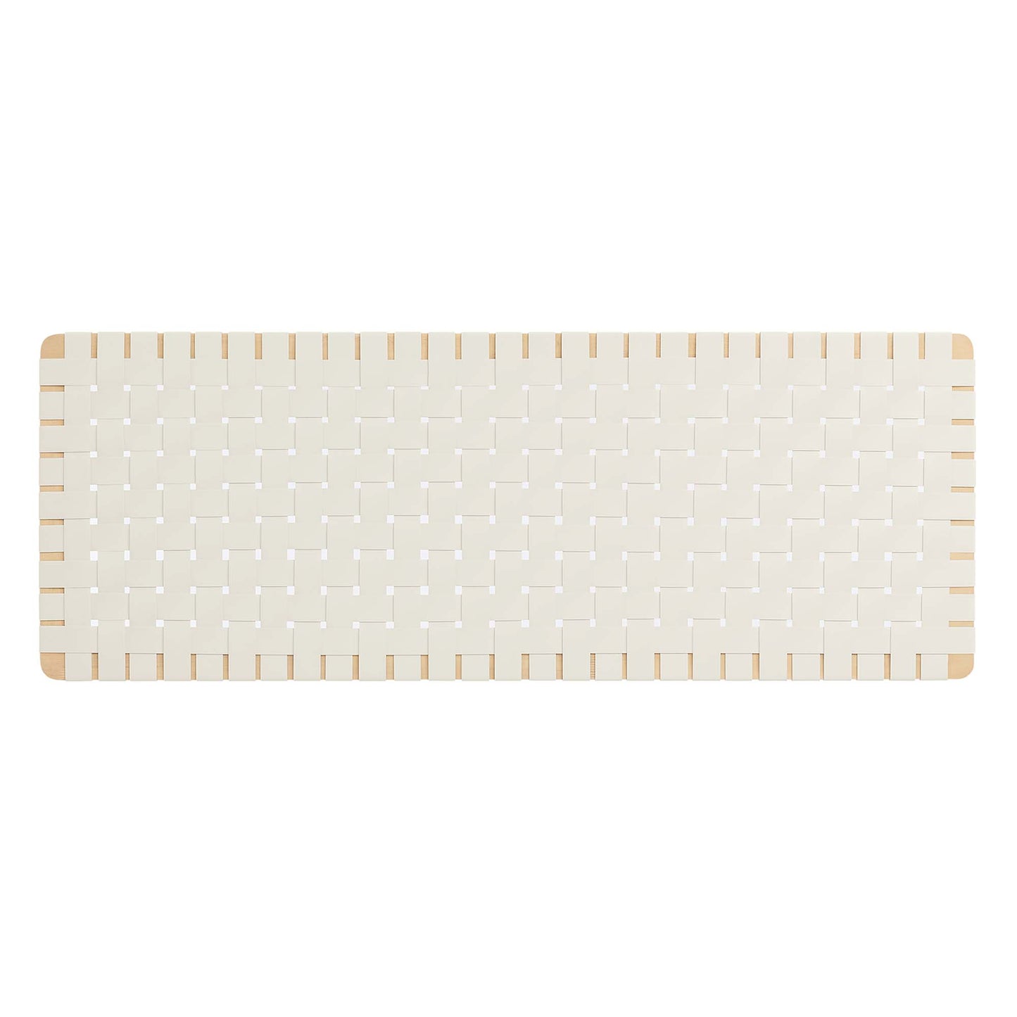 Modway - Sparta Weave Wall-Mount Vegan Leather Queen Headboard by Modway  Bedroom Headboards Brown - MOD-7124-NAT-BEI