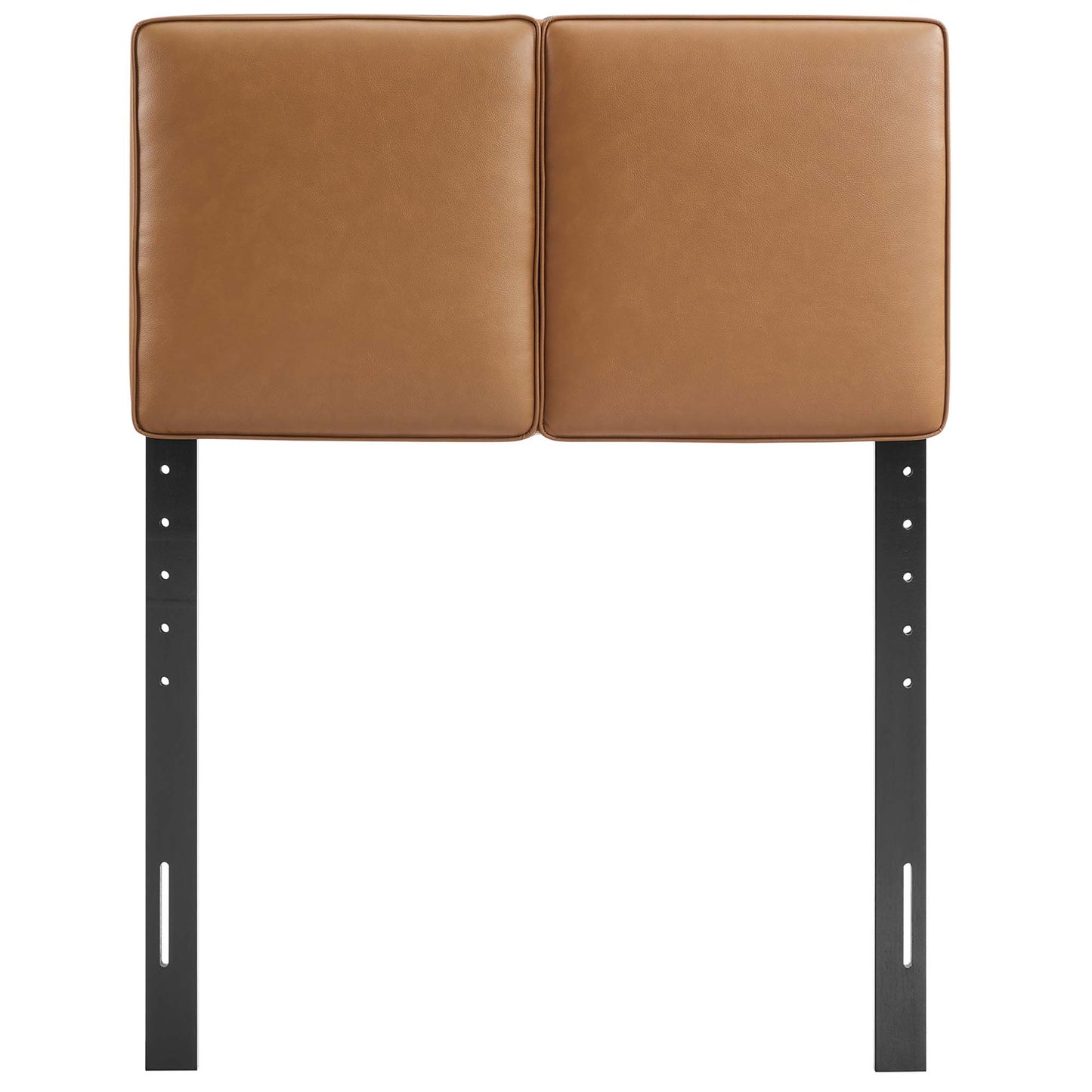 Modway - Lindee Vegan Leather Twin Headboard by Modway  Bedroom Headboards Brown - MOD-7144-TAN