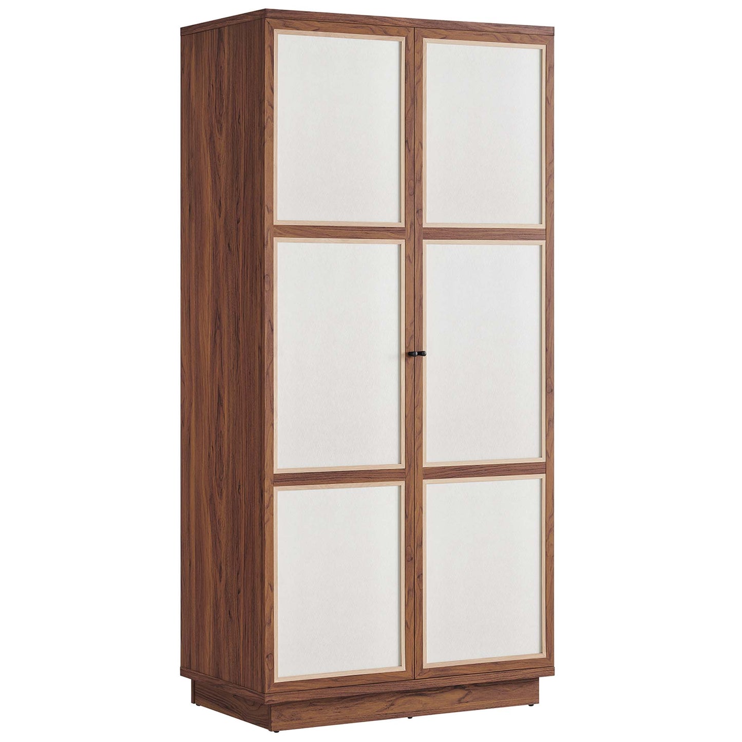 Modway - Capri 70" Tall Wood Grain Storage Cabinet by Modway  Living Room  Brown - MOD-7156-WAL