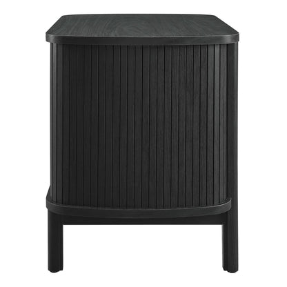Modway - Cadence 2-Drawer Nightstand by Modway  Bedroom  Black - MOD-7158-BLK